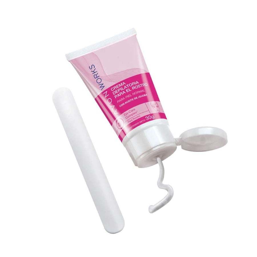 Crema depilatoria para el rostro Avon Works