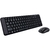 COMBO WIRELLES TECLADO E MOUSE PRETO MK220 LOGITECH