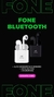 FONE DE OUVIDO BLUETOOTH 5.0 EP-TWS-20WH BRANCO C3 TECH