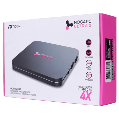 NOGA PC ULTRA 2 ANDROID BOX (CONVERSOR DE TV SMART)
