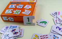 ASOCIACION EMOCIONES / NUMEROS Caja carton - comprar online