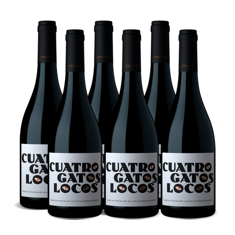 Chakana 4 Gatos Locos Malbec 2017 (caja x 6)