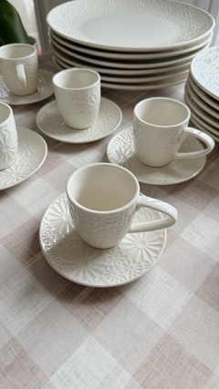 TAZA CON PLATO MARGARITA - comprar online