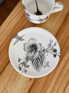 PLATO DE TÉ COLIBRÍ