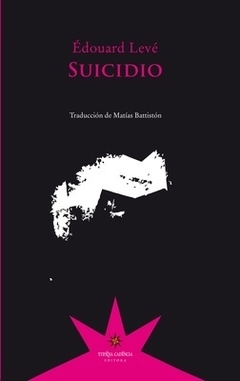 Suicidio - Édouard Levé