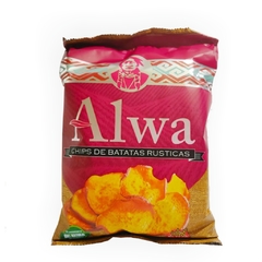 Alwa - Chips de batatas rústicas