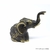 Adorno Decorativo Artesanal de Metal Elefante 9cm