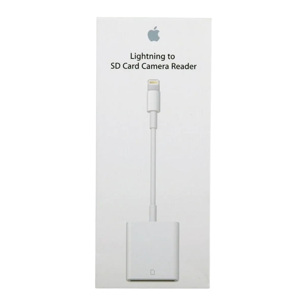Apple lector de tarjeta SD o camara a Lightning Original