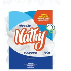 Bolas de Algodão 100 Gramas Brancas Nathy