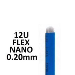 10 Laminas Para Tebori Nano Flex U Microblanding - sobrancelhastores