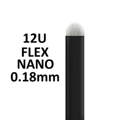 Imagem do 10 Laminas Para Tebori Nano Flex U Microblanding