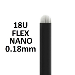 10 Laminas Para Tebori Nano Flex U Microblanding na internet