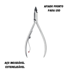 Alicate De Cuticula Profissional 522 Classic Afiado Mundial - sobrancelhastores