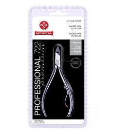 Alicate De Cuticula Profissional 722 Inox Afiado Mundial