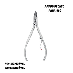 Alicate De Cuticula Profissional 777 Inox Afiado Mundial - sobrancelhastores