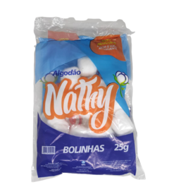 Bolas de Algodão 25 Gramas Brancas Nathy - comprar online