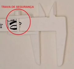 Paquimetro Design Sobrancelhas Profissional 13cm com Trava na internet