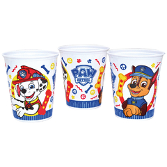 Vaso de polipapel paw patrol x10