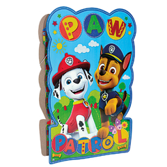 Piñata carton paw patrol x1