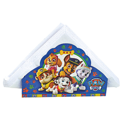 Servilletero paw patrol x1 (15 serv.)