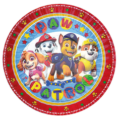 Platitos paw patrol x10