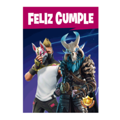 Invitacion Fortnite x10