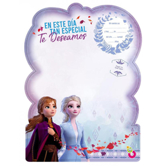 Afiche Recordatorio Frozen x1