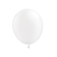 Globo Globolandia Liso Blanco 10" x50