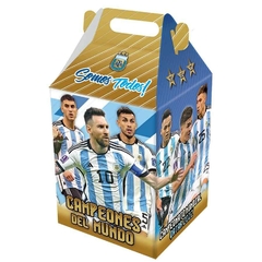 Cajita Sorpresa Seleccion Argentina x6