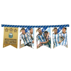 Banderin Feliz Cumple Seleccion Argentina