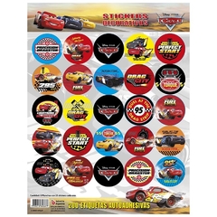 Stickers autoadhesivos Cars x25