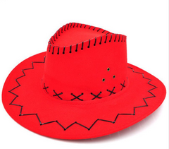 Sombrero Cowboy Fluo - Cotillon Felices Fiestas