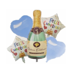 Set Botella de champagne