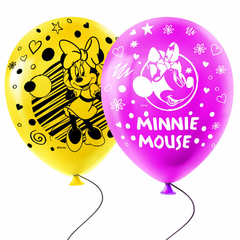 Globo 12pulgadas impresion total minnie x6