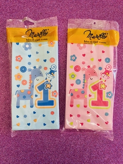 Bolsitas de papel con fuelle 1 añito x10