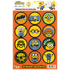 Stickers Minions x12