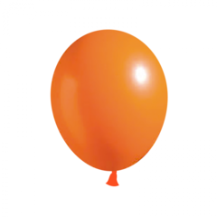 Globos Globolandia Perlados Naranja 12" x25