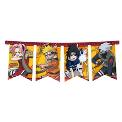 Banderín Feliz Cumpleaños Naruto