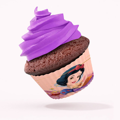 Pirotin cupcake personaje princesas de disney x25