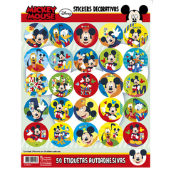 Stickers en plancha mickey x25