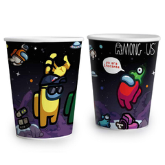 Vaso de polipapel Among Us x10