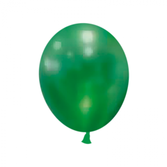 Globos Globolandia Perlados Verde Obscuro 12" x25