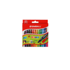 CRAYONES POR 12 COLORES ECO