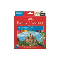 Lápices de colores Faber Castell por 48