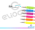 Boligrafo Roller Filgo Gel Pop Fluo Estuche X6 Colores - Eliocell Store