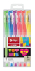 Boligrafo Roller Filgo Gel Pop Fluo Estuche X6 Colores