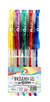 Roller Tinta Gel Power Gel X 5 Colores Surt Glitter Ezco