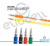 Imagen de Boligrafo Roller Filgo Gel Pop Fluo Estuche X6 Colores