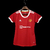 camisa manchester united I 21/22 torcedor adidas feminina - vermelho