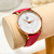 Reloj brilloso fucsia - cod:dq19826d